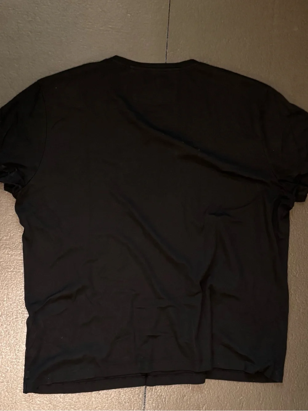 Banana Republic Luxury Touch Men’s Black Crew Neck Short Sleeve Tee